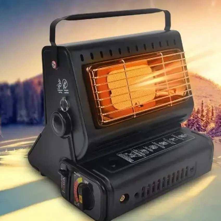 Calefactor Estufa A Gas Portatil Supervivencia Camping 8