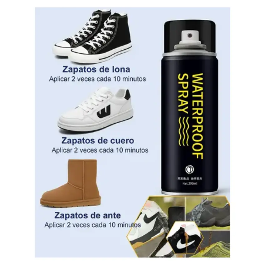 spray Impermeabilizante para Zapatillas y Superficies 6