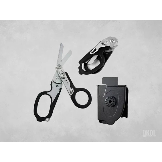 TIJERA RAPTOR emergencia + FUNDA RIGIDA  2