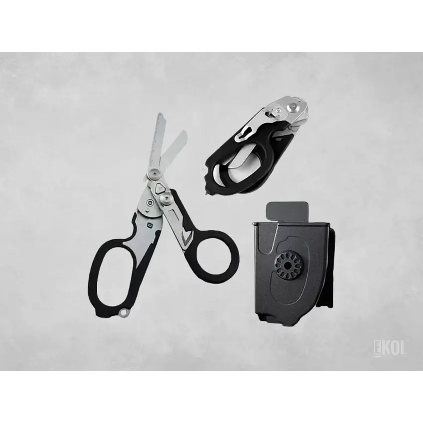 TIJERA RAPTOR emergencia + FUNDA RIGIDA  2