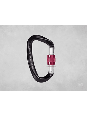 Mosquetón Climbing Resistente Profesional 25 Kn Multiuso