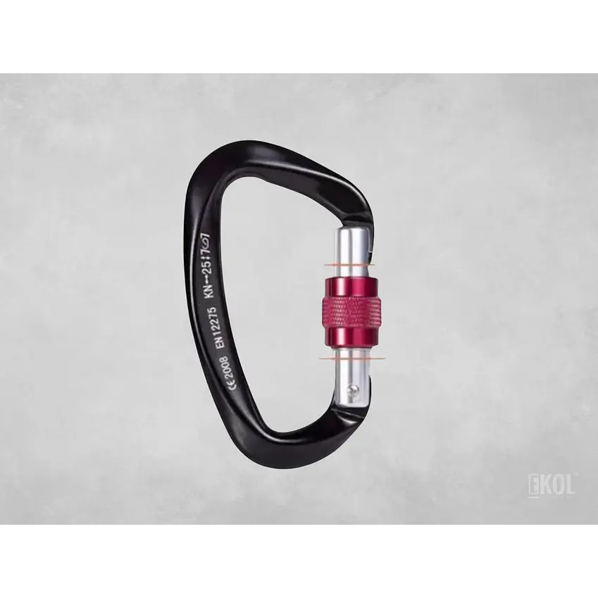 Mosquetón Climbing Resistente Profesional 25 Kn Multiuso 1
