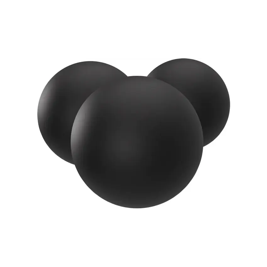 Balines de practica RUB 50 Rubberballs .50 BLK 1,23 g 100 pcs 3