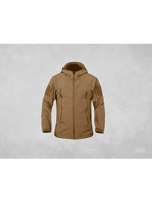 Chaqueta Softshell Tactica Militar Capucha Impermeable 
