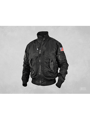 Chaqueta Vuelo Aviador Bomber Reversible
