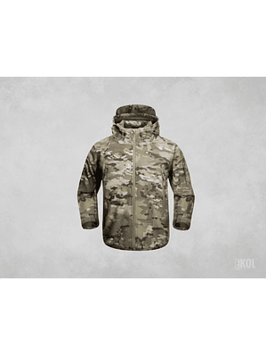 Chaqueta Softshell Tactica Militar Capucha - Impermeable