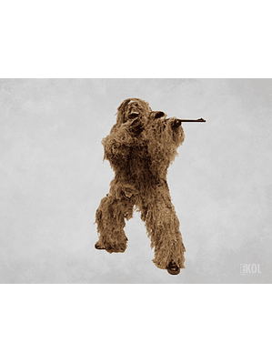 Traje Completo Ghillie Camuflaje Airsoft Outdoor Zona Norte