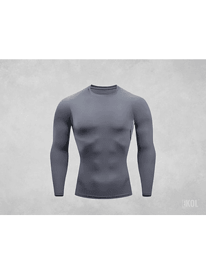 Polera Primera Capa Compresión Sin Costuras