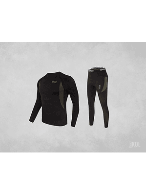 Conjunto Primera Capa Polera Pantalon Termico Esdy