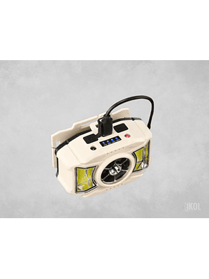 Linterna de Cabeza Profesional – Sensor Inteligente, Luz LED COB, Recargable e Impermeable