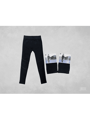 Calza Primera Capa Térmica Algodón Infantil Niños Juvenil