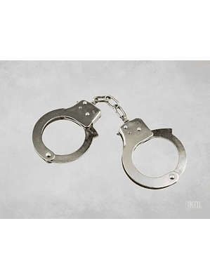 ESPOSAS POLICIALES SEGURIDAD GRILLETES 2 LLAVES UNIFORMADOS