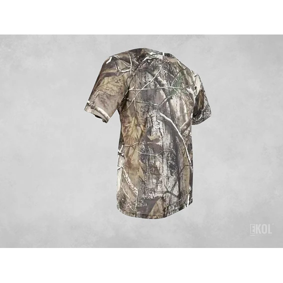 Polera Diseño Real Pesca Caza Camping Manga Corta 4
