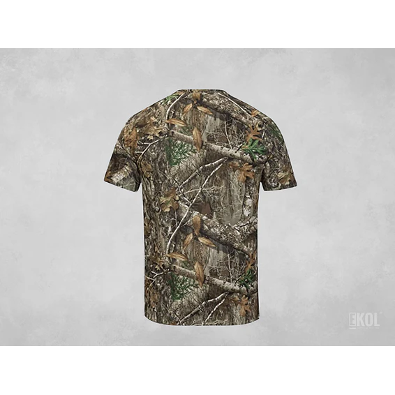 Polera Diseño Real Pesca Caza Camping Manga Corta 2