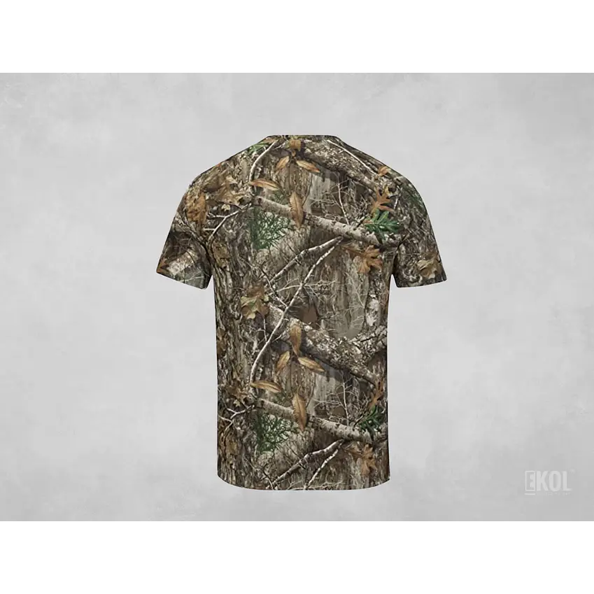 Polera Diseño Real Pesca Caza Camping Manga Corta 2