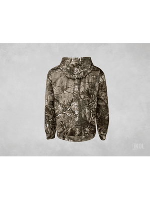 Poleron Pesca Ropa Camuflaje Bosque - Camping / Secado Rápido