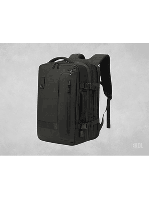 Mochila de Viaje 3 en 1: Impermeable, con Puerto USB y Bolsa de Compresión