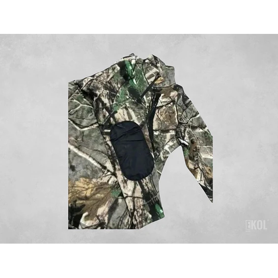 Poleron Cierre - Polar Caza Camping Outdoor 3