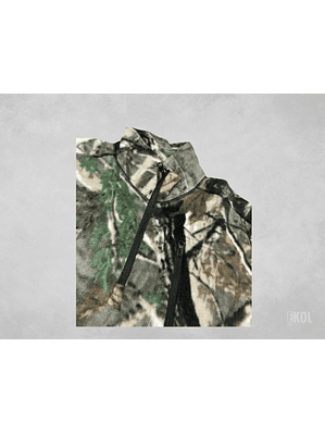 Poleron Cierre - Polar Caza Camping Outdoor