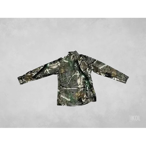 Poleron Cierre - Polar Caza Camping Outdoor 5