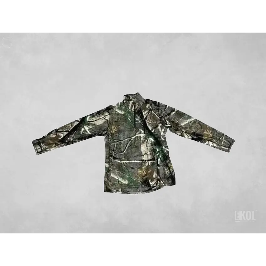 Poleron Cierre - Polar Caza Camping Outdoor 5