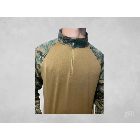 POLERA COMBATE ZONA SUR MILITAR REGLAMENTARIA NACIONAL 2