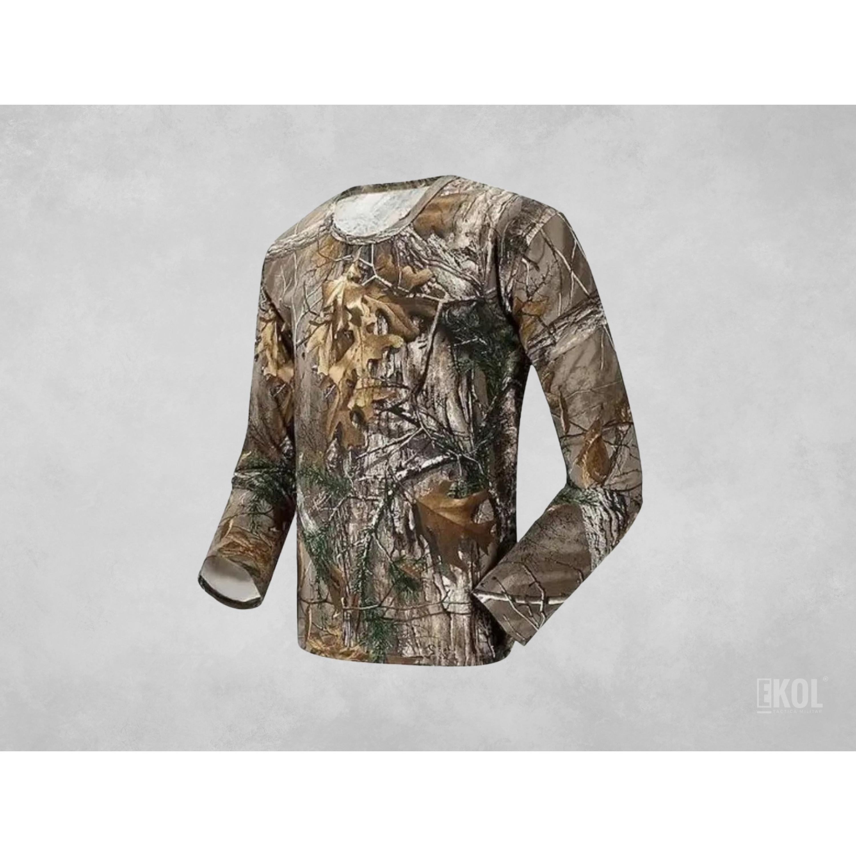 POLERA CAZA CAMUFLAJE MANGA LARGA ALGODON 1