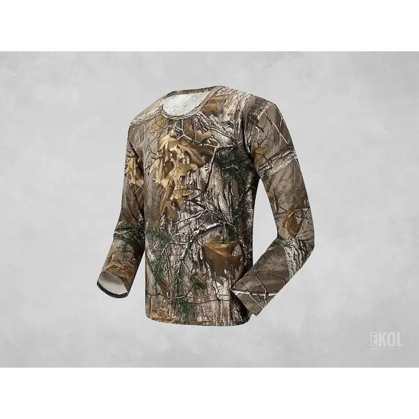 POLERA CAZA CAMUFLAJE MANGA LARGA ALGODON 1