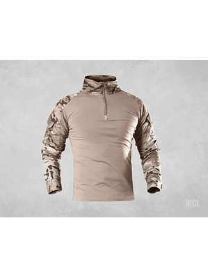 Polera Tactica Combat Shirt Estilo Militar Airsoft