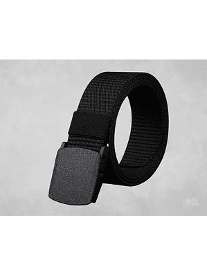 Cinturón Nailon Lona Hebilla Plástico