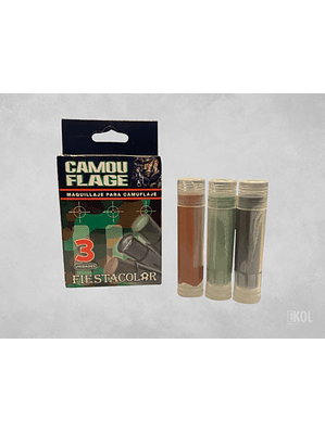 Set Mimetismo Camuflaje Militar zona sur