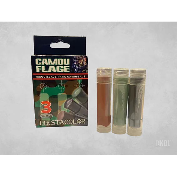 Set Mimetismo Camuflaje Militar zona sur 1