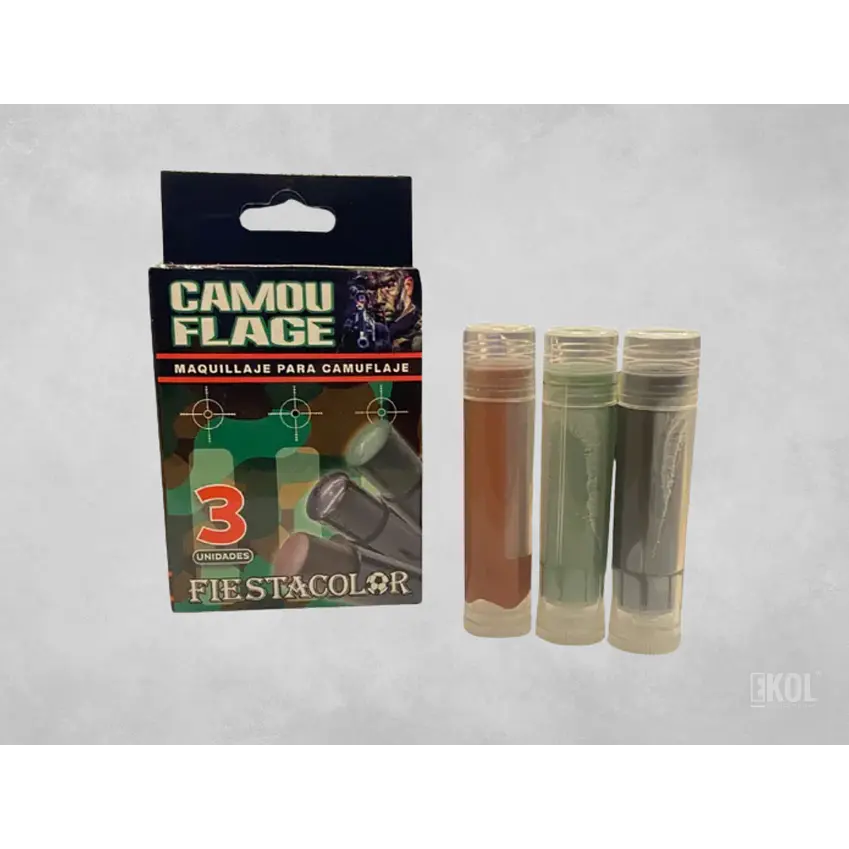 Set Mimetismo Camuflaje Militar zona sur 1
