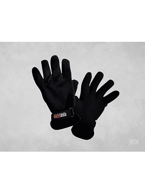 Guantes Forro Polar Ajustable Sport World Blue Estilo Basico