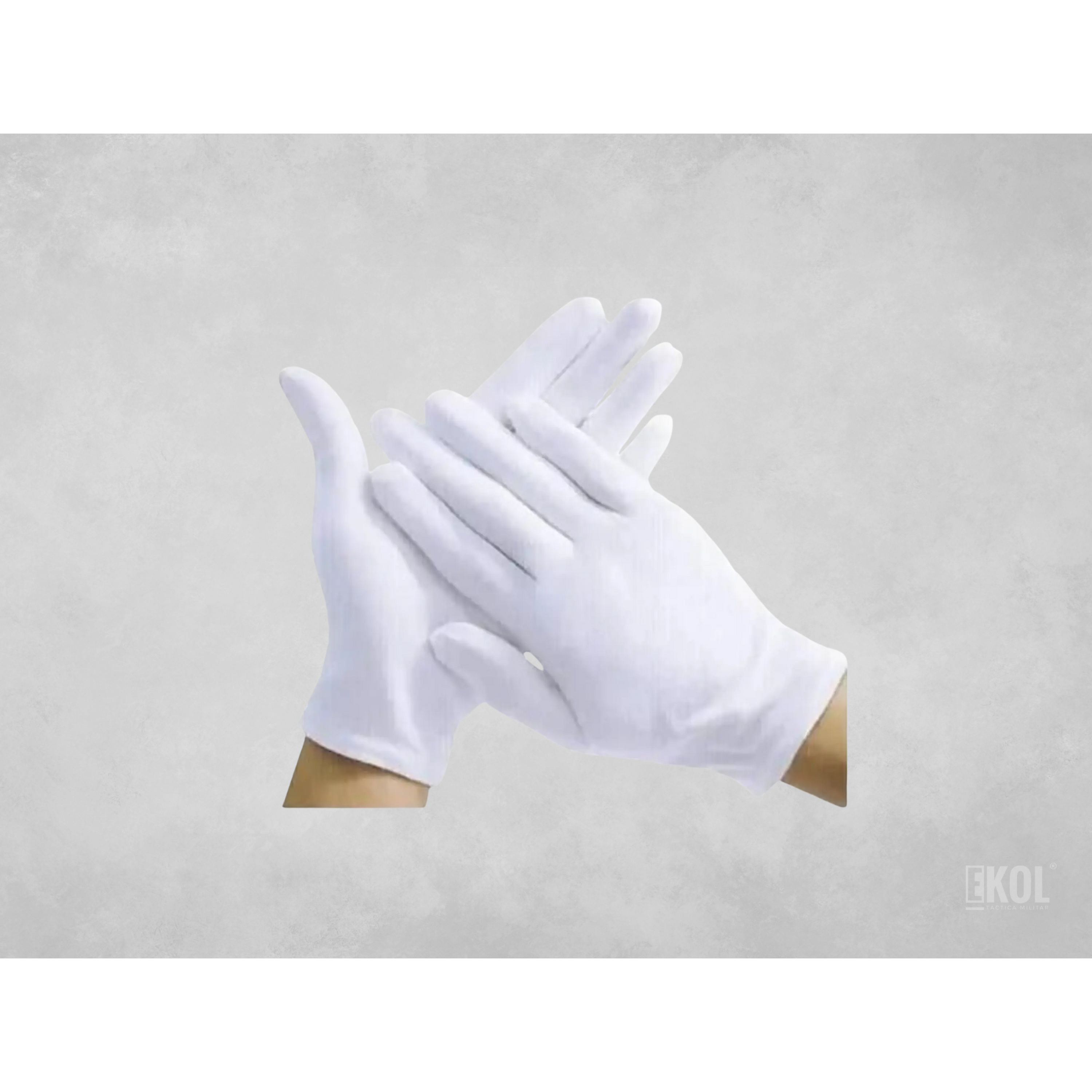 Guantes Blancos Formal Liso Ceremonial  1