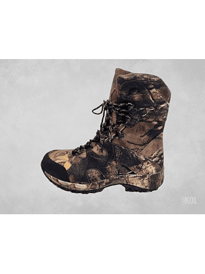 Bota Delta Camuflada Real Tree – Caña Alta y Máxima Resistencia