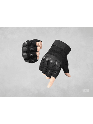 Guante Corto Táctico Militar Moto Bicicleta Airsoft 
