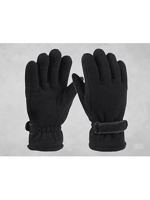 Guante Forro Polar Ajustable Clima Frío Calidad Premiun