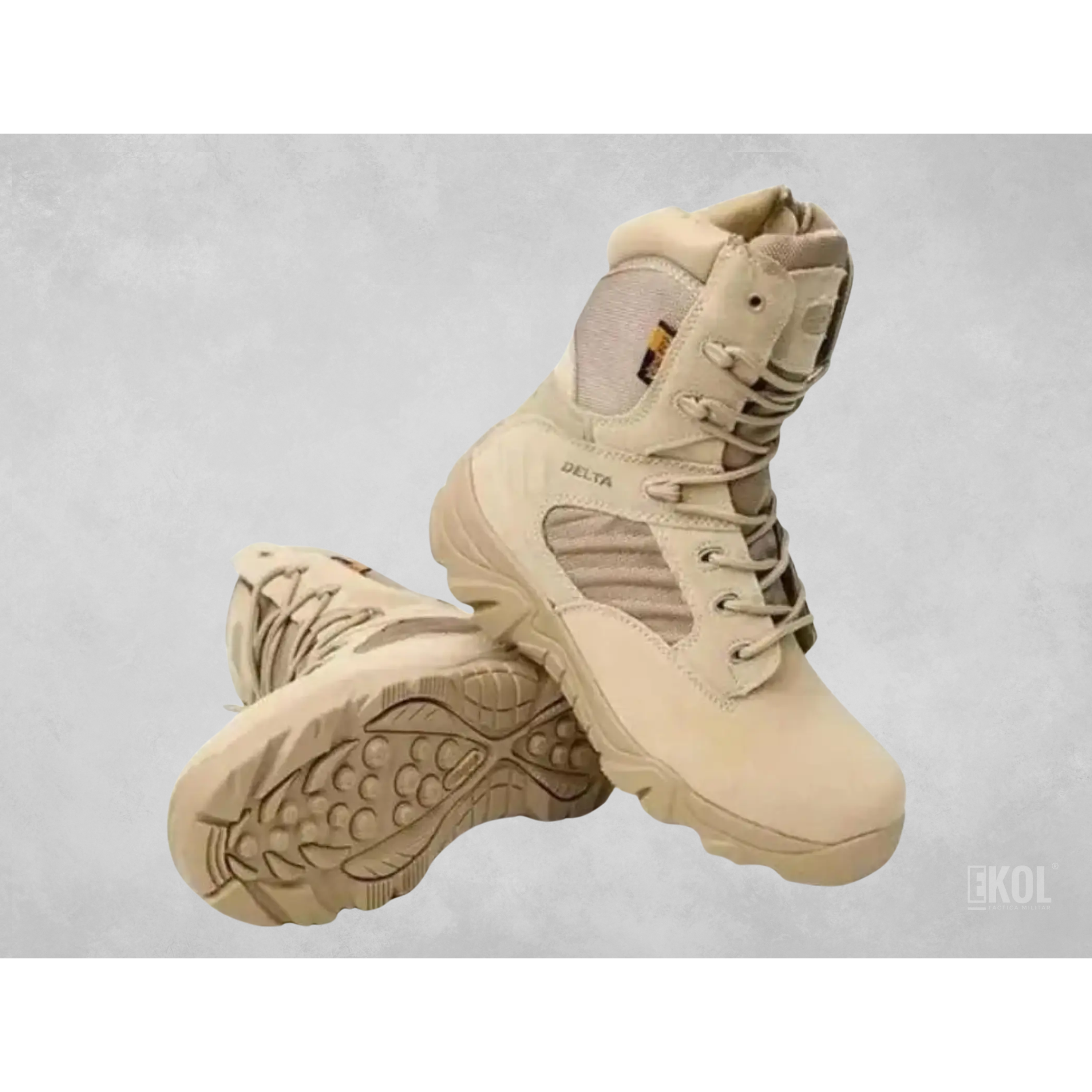 Botas Tácticas Caña Larga Modelo Delta 1