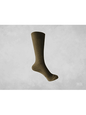 CALCETINES VERDE MILITAR ALGODÓN O'MAS CARABINERO UNIFORMADOS