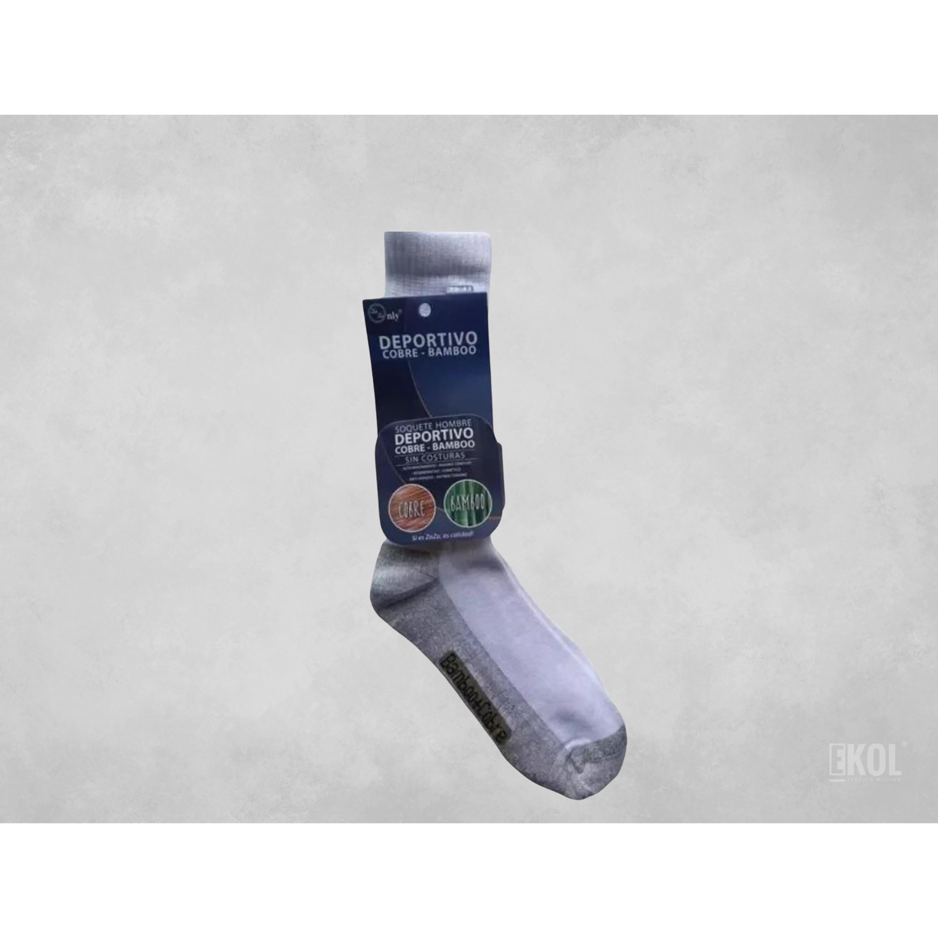 Calcetines Zaza Deportivo Cobre Bambo Sin Costura Unidad 3