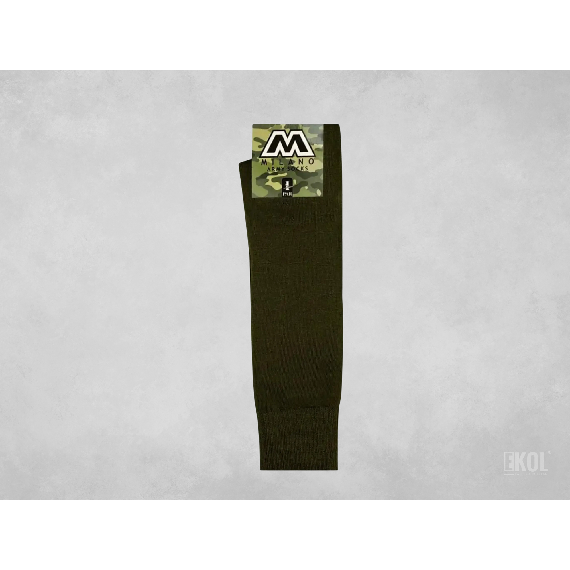 Calcetines Militar Verde Milano Invierno Uniformados 1
