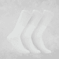 Pack (03) Calcetines Deportivos Basicos Largos Athletic Socks - Miniatura 1