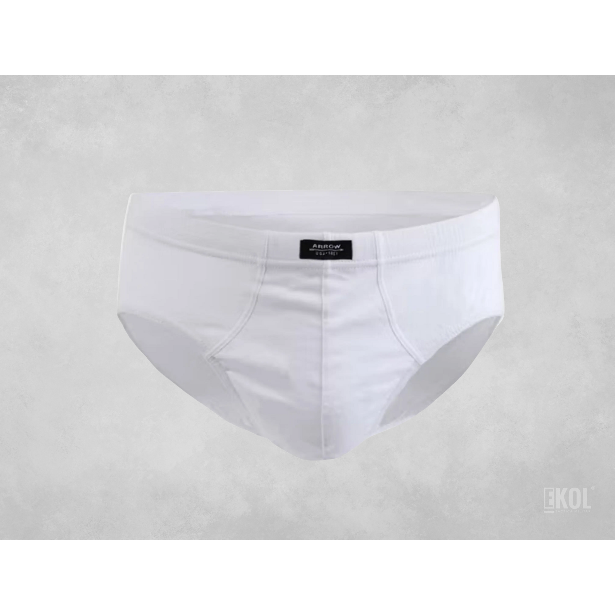 Calzoncillos Slip Bambu Marca Baziano Color Blanco 1