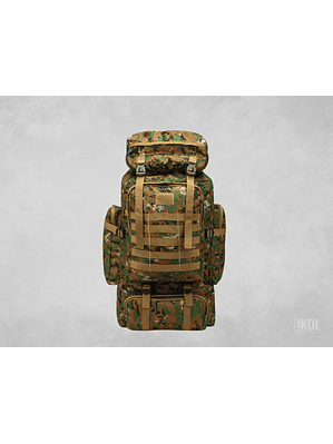 MOCHILA ZONA SUR TÁCTICA 80 LITROS