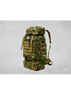 MOCHILA ZONA SUR TÁCTICA 80 LITROS