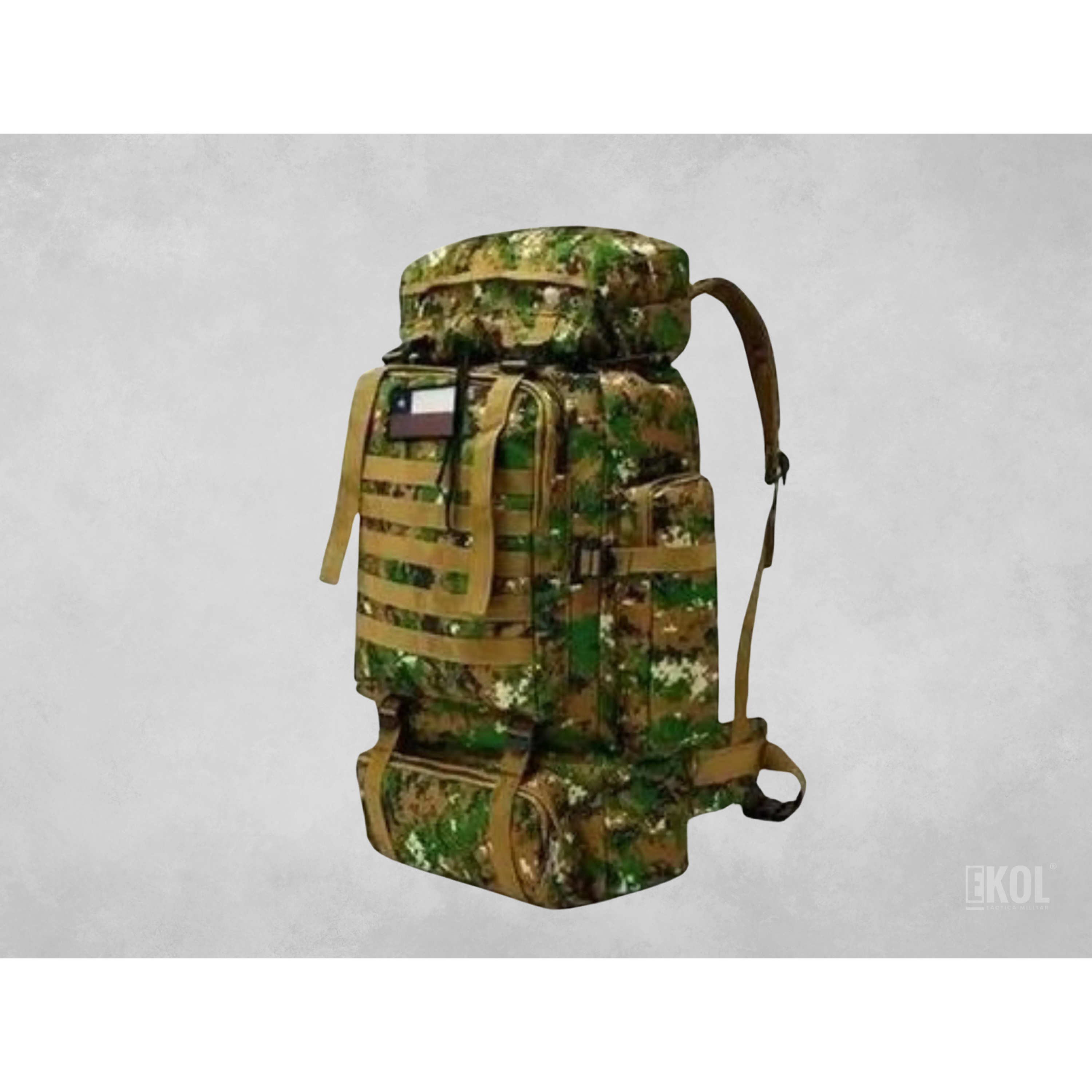 MOCHILA ZONA SUR TÁCTICA 80 LITROS 2