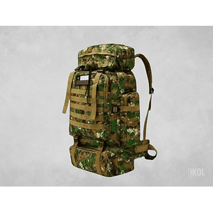 MOCHILA ZONA SUR TÁCTICA 80 LITROS