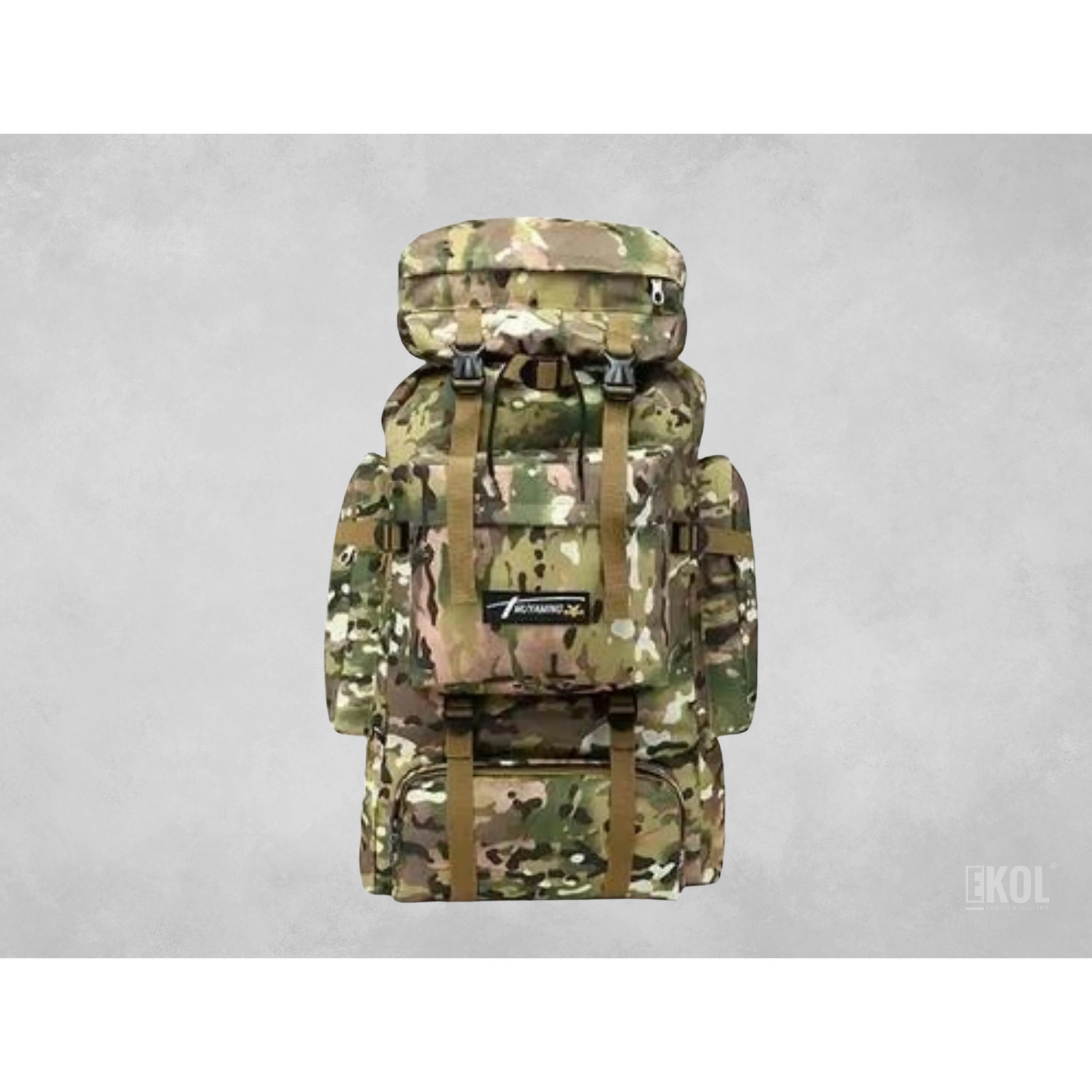 MOCHILA CAMUFLAJE TÁCTICA 80 LITROS 1