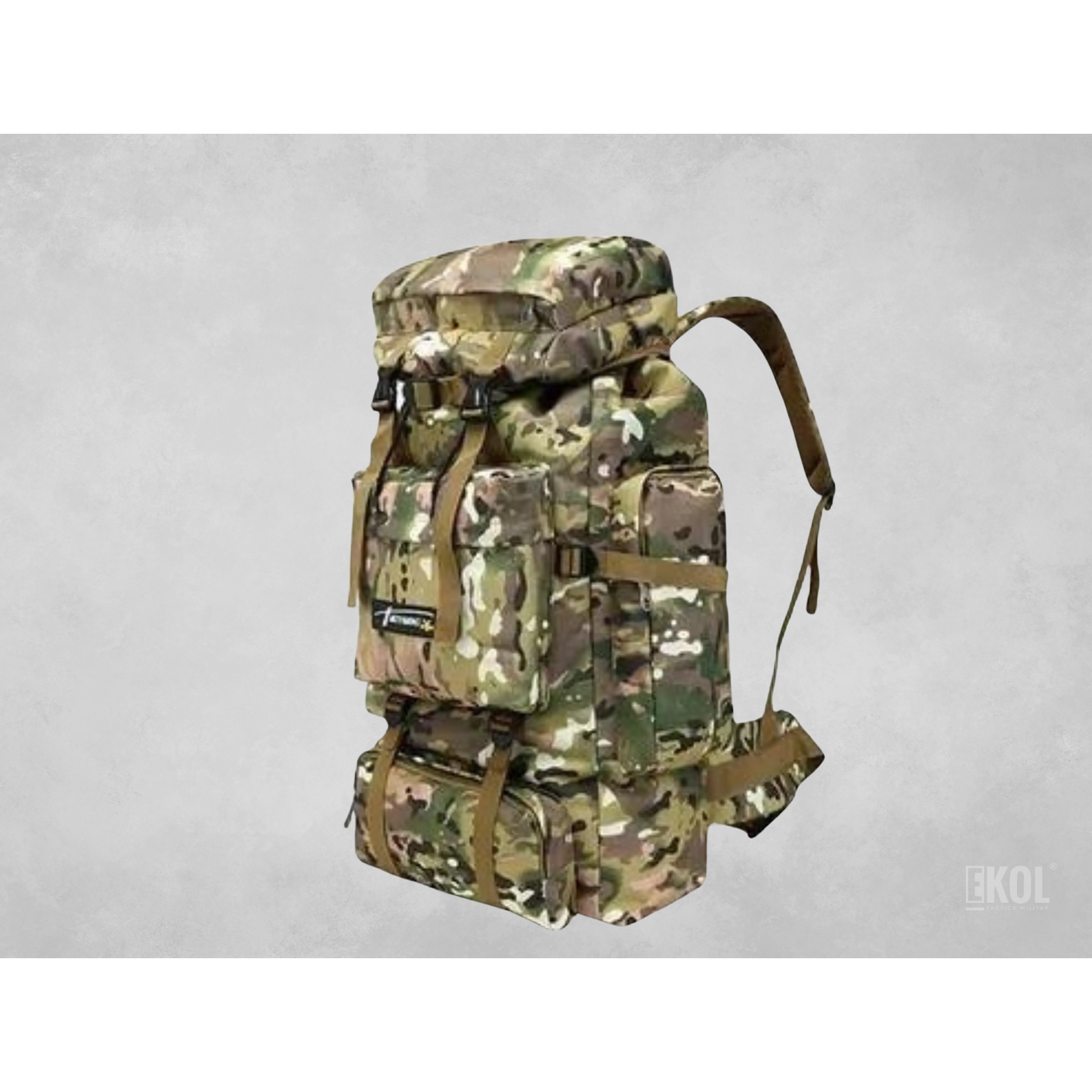 MOCHILA CAMUFLAJE TÁCTICA 80 LITROS 2